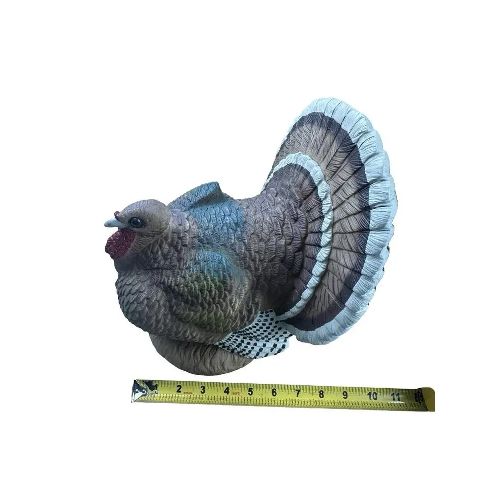 Vintage 1996 Art Line Large Turkey Blow Mold 11” Thanksgiving Table Decor